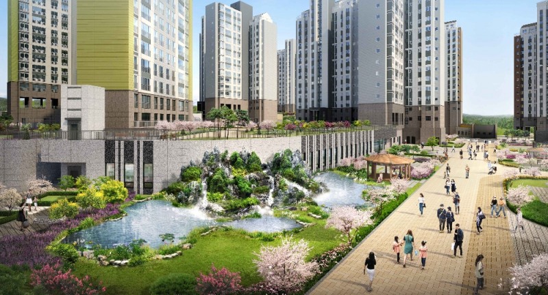 성산 반도유보라 아이비파크 그린프라자.(사진=함스피알)