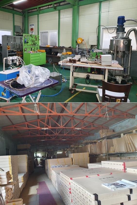 무단용도변경으로 적발현장.(사진제공=경상남도)