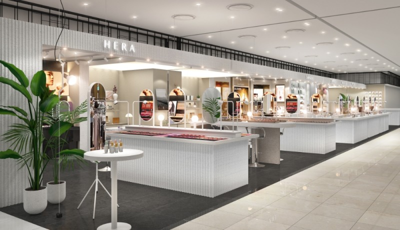 롯데百X아모레퍼시픽, 체험형 뷰티 매장 ‘아모레스토어’ 오픈