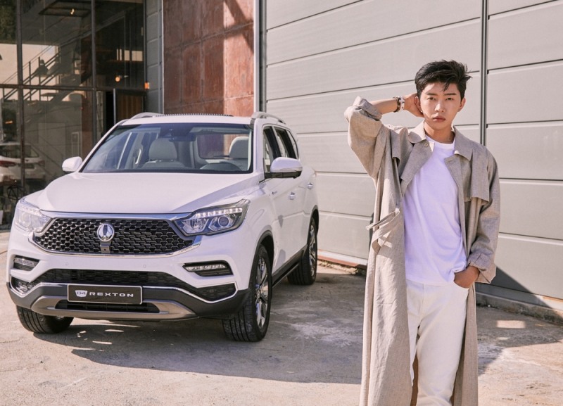 쌍용차 임영웅 화보.(사진=쌍용자동차)