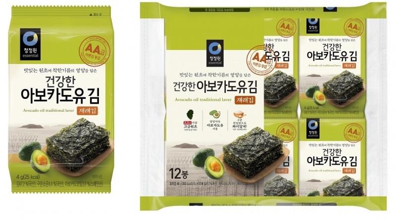 대상㈜ 청정원 ‘건강한 아보카도유 재래김’ 출시