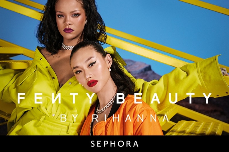 세포라, 팝스타 리한나의 펜티 뷰티 론칭