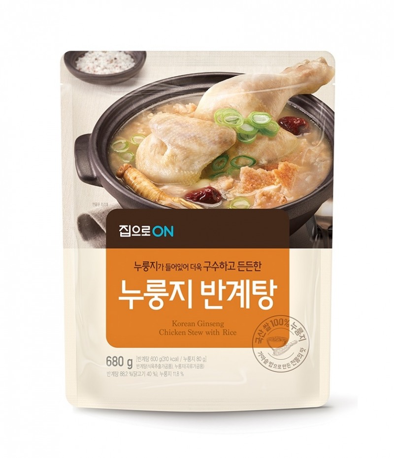 대상㈜ 청정원 집으로ON ‘누룽지 반계탕’, 방송 판매