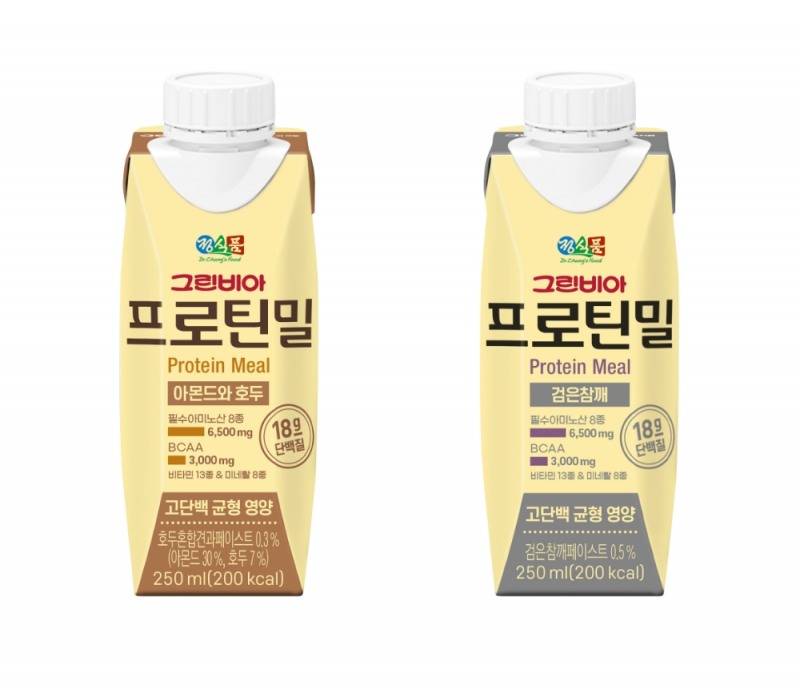 정식품 '그린비아 프로틴밀’ 2종 출시