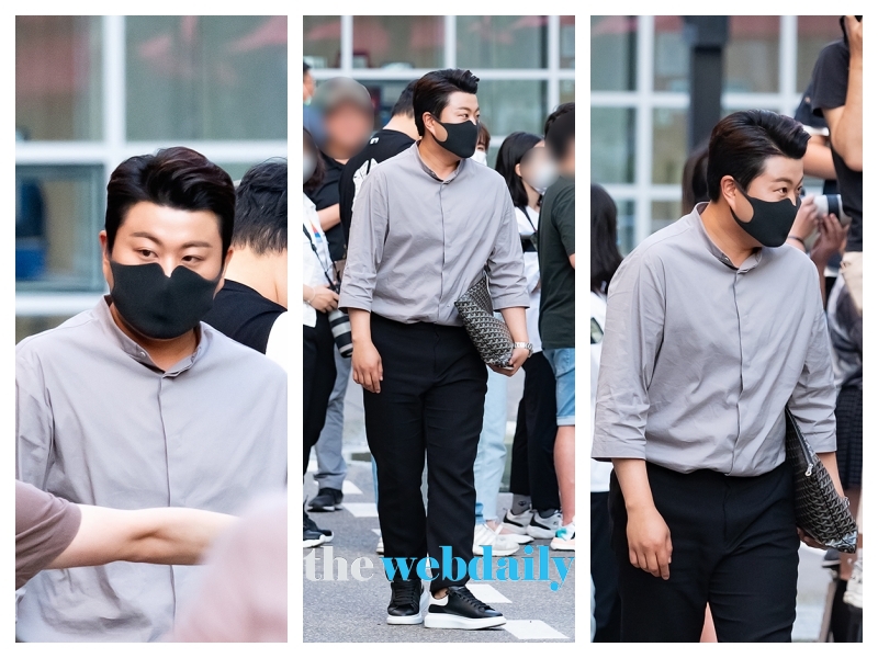 김호중, KBS 평화음악회 퇴근길 현장