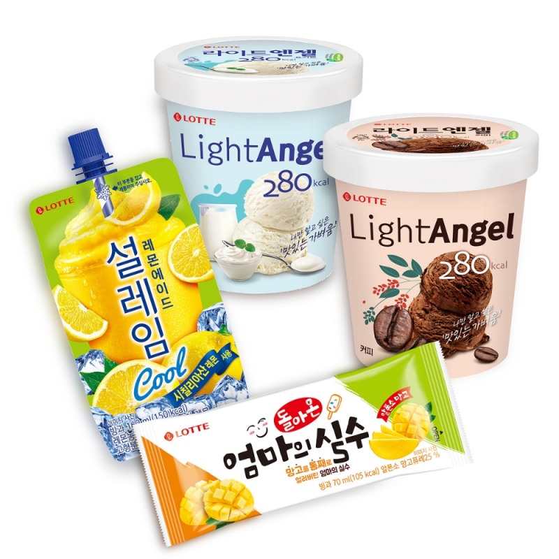 롯데제과, 빙과 신제품 4종 출시