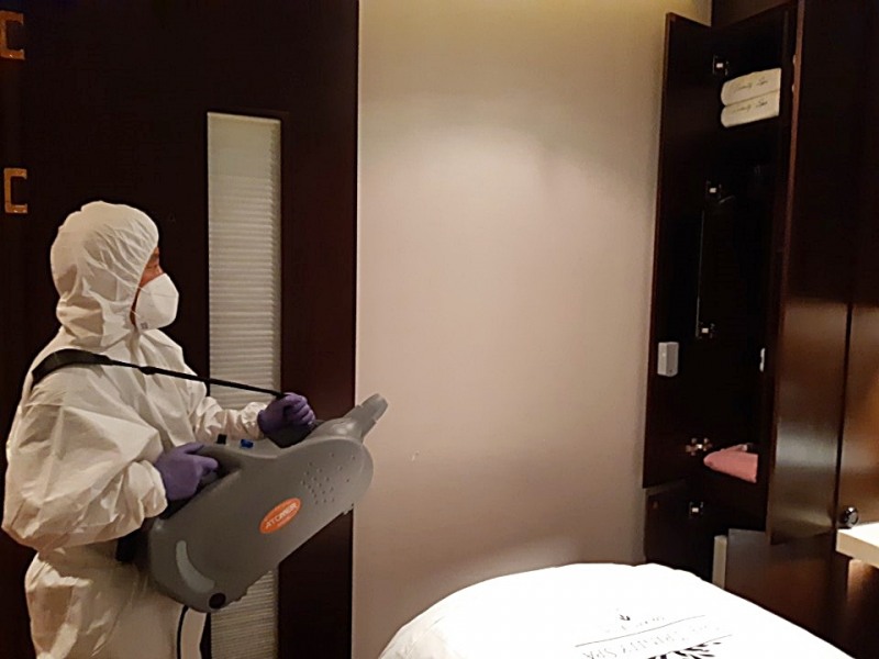 더트리니티스파 코로나 안전 지대 조성 위해 방역 강화, 7주년 브랜드데이 예고