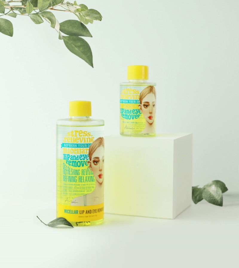 아리얼 미셀라 립앤아이 리무버 대용량 출시