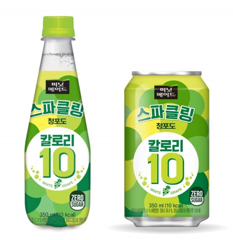 코카-콜라, ‘미닛메이드 스파클링 청포도 칼로리 10’ 출시