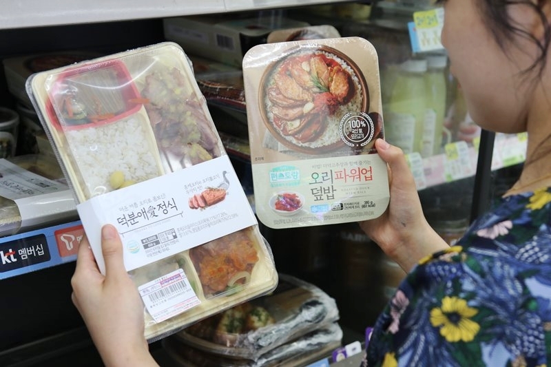 CU, 오리 보양 간편식 출시