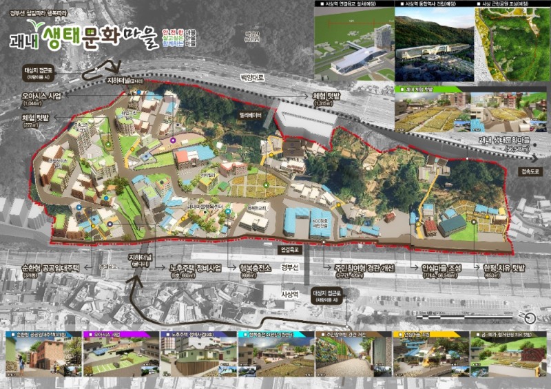 부산 사상구 괘법동 일원 (2019년 도시재생 뉴딜사업 선정)