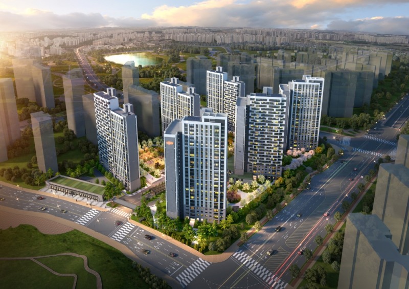 e편한세상 비전 센터포레 조감도.(사진=대림산업)