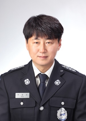 제47회 소방안전봉사상 본상을 수상한 여정모 소방장.(사진제공=진주소방서)