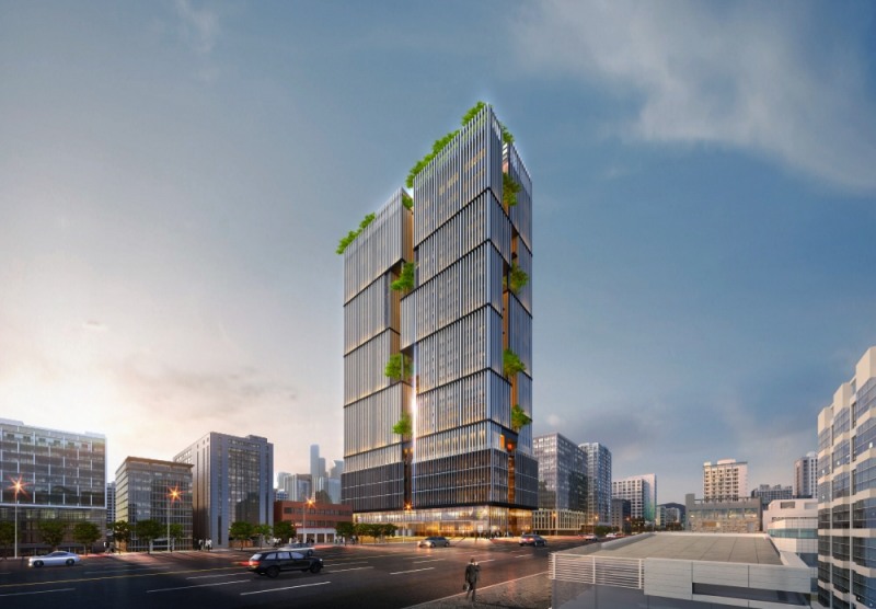 미라보 스위트 투시도.