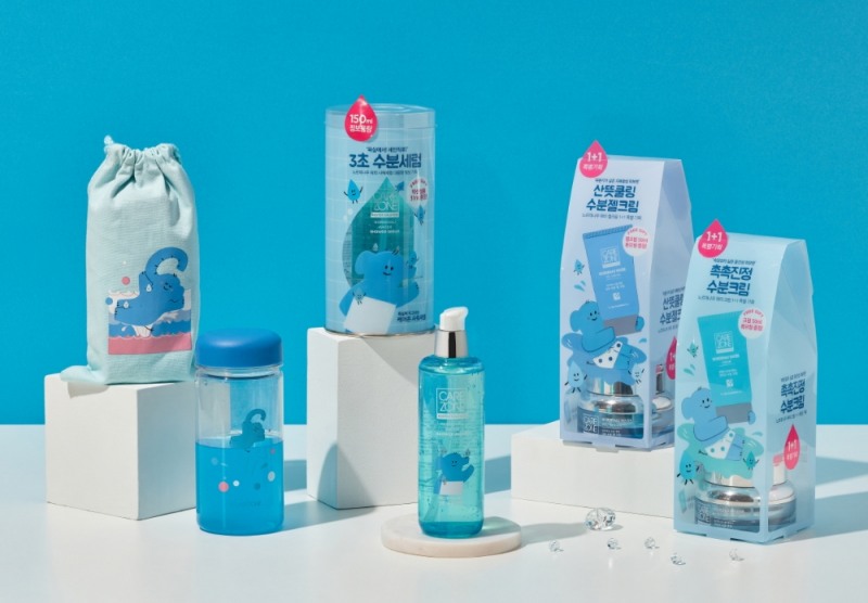 LG생활건강, 케어존X나봉작가 ‘노르데나우 워터 라인 끼리 콜라보레이션’ 출시