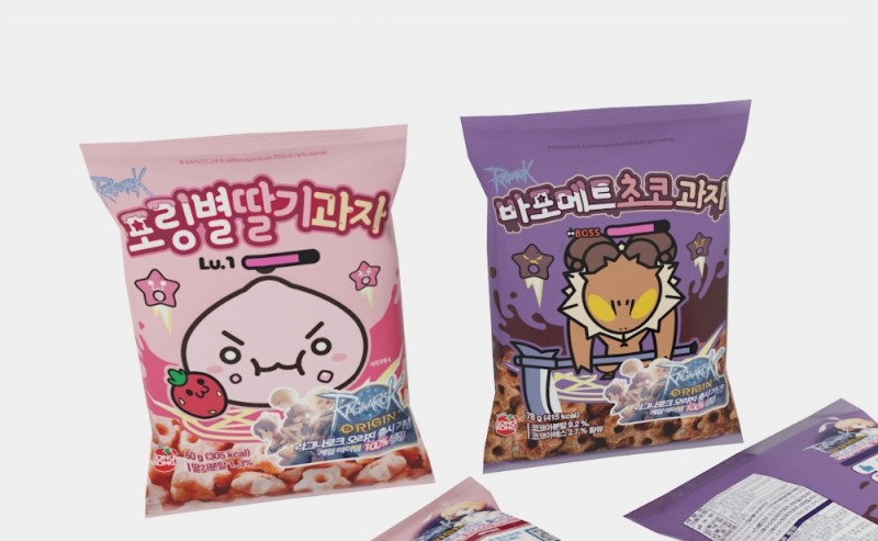 롯데마트 토이저러스, 애니메이션과 게임 캐릭터와의 콜라보로 다양한 단독 스낵류 선보여