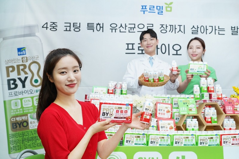 푸르밀, 특허유산균으로 장까지 살아가는 발효유 ‘프로바이오’ 출시