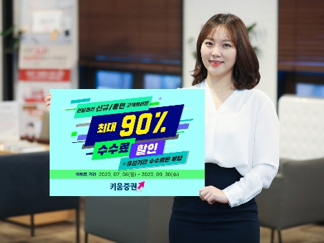 키움증권이 실시하는 선물옵션 수수료 할인 이벤트 안내 이미지. 사진=키움증권