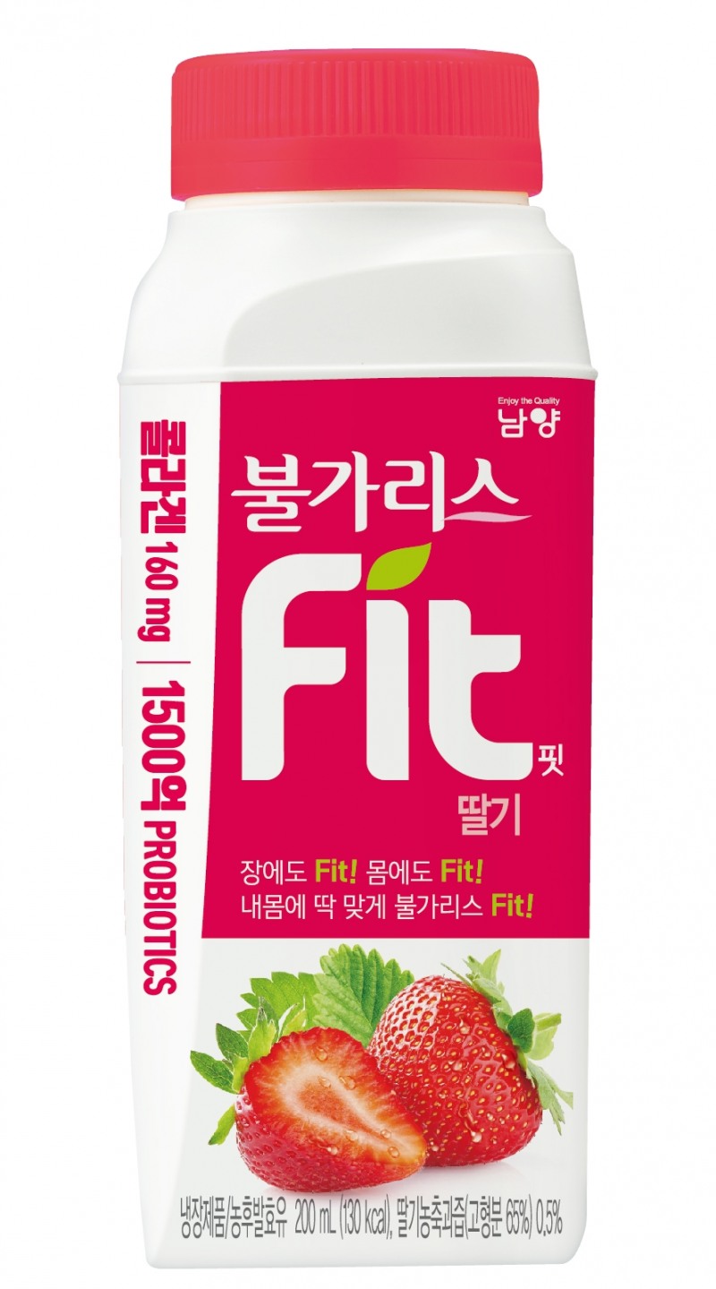 남양유업 ‘불가리스 Fit’ 딸기, 플레인 출시