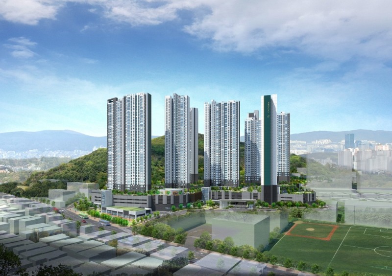 대연 푸르지오 클라센트 투시도.(사진=대우건설)