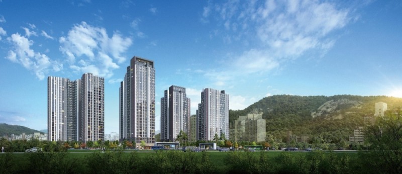 노원 롯데캐슬 시그니처 투시도.(사진=롯데건설)