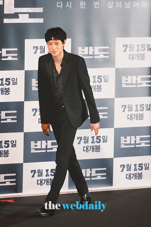 강동원, 영화 ‘반도’ 언론시사회 현장