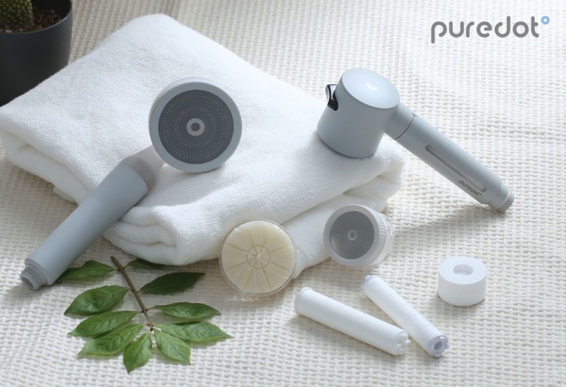 퓨어닷 제로워터 샤워기.(사진=쁘띠엘린)