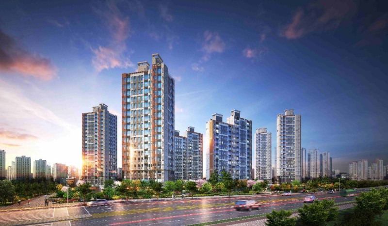 영종국제도시 동원로얄듀크 투시도