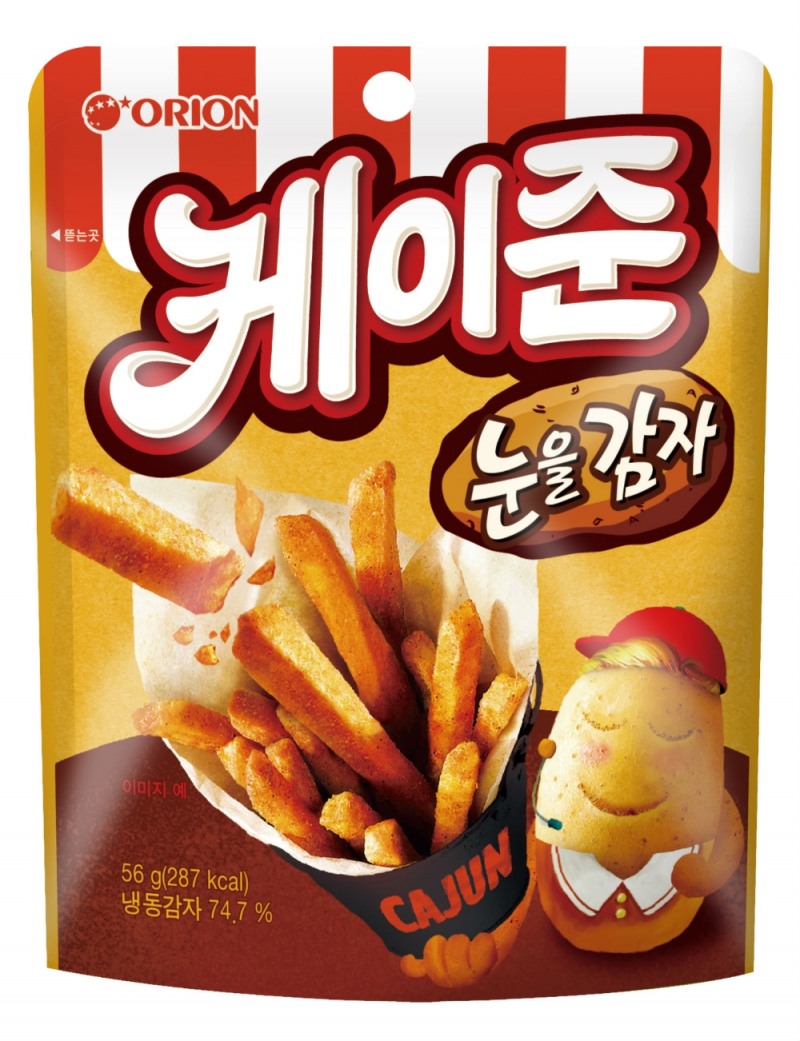 오리온, ‘케이준 눈을감자’ 출시