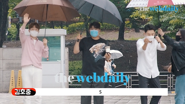 김호중, SBS 라디오 출근길 현장(영상:최수영기자)