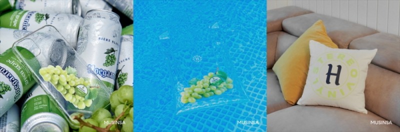 호가든, ‘스테레오 바이널즈’와 ‘호캉스 아이템’ 출시