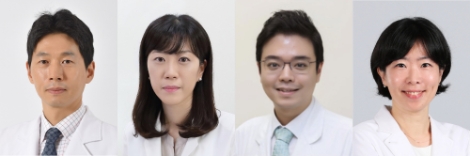 (좌측부터) 분당서울대병원 임수 교수, 고려대학교 안암병원 남가은 교수, 서울아산병원 정창희 교수, 서울특별시보라매병원 구보경 교수. 사진=분당서울대병원