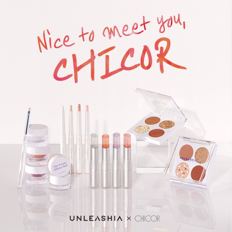 비건 글리터 코스메틱 브랜드 언리시아, 뷰티 편집숍 시코르 온오프라인 입점 이미지. (사진=포도컴)