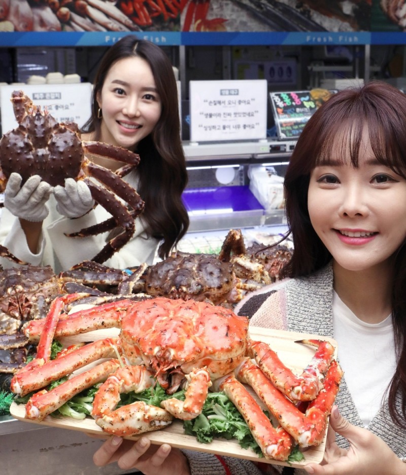 롯데마트‘러시아산 브라운 킹크랩’ 선봬