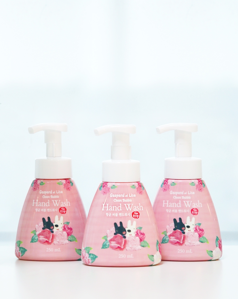 무궁화 ‘가스파드앤리사 버블 핸드워시 로즈향’ 신제품 출시