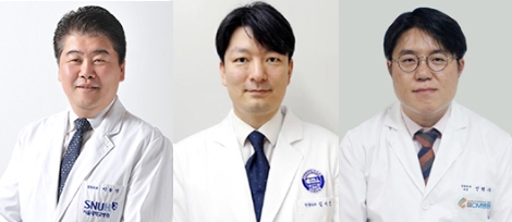 서울대병원 정형외과 이동연 교수(좌), 분당차병원 김어진 교수(가운데), CM병원 신혁수 교수(우). 사진=서울대병원