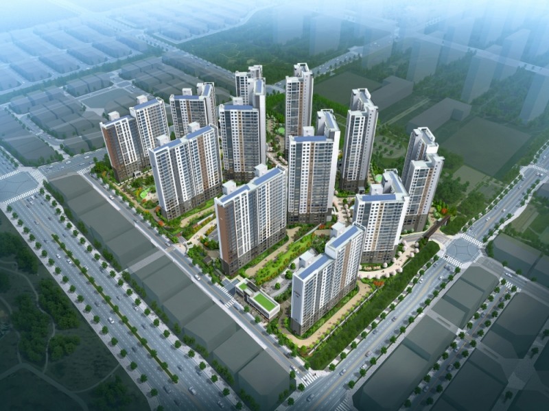 당진 수청2지구 '호반써밋 시그니처' 조감도.(사진=호반건설)