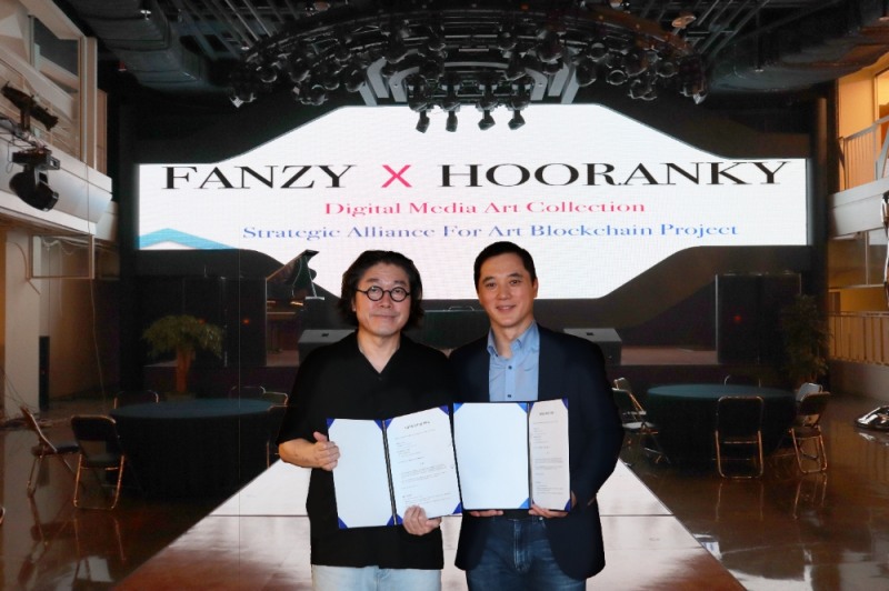 언더핀 플랫폼 팬지, 아티스트 후랭키(Hooranky)와 손잡다