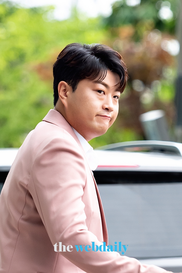 김호중, MBC 라디오스타 출근길 현장 (사진:최수영기자)