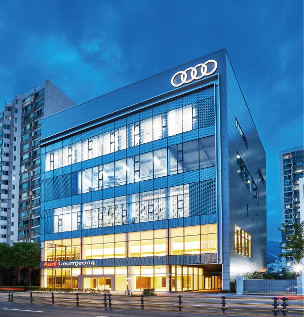 아우디 부산 금정 전시장