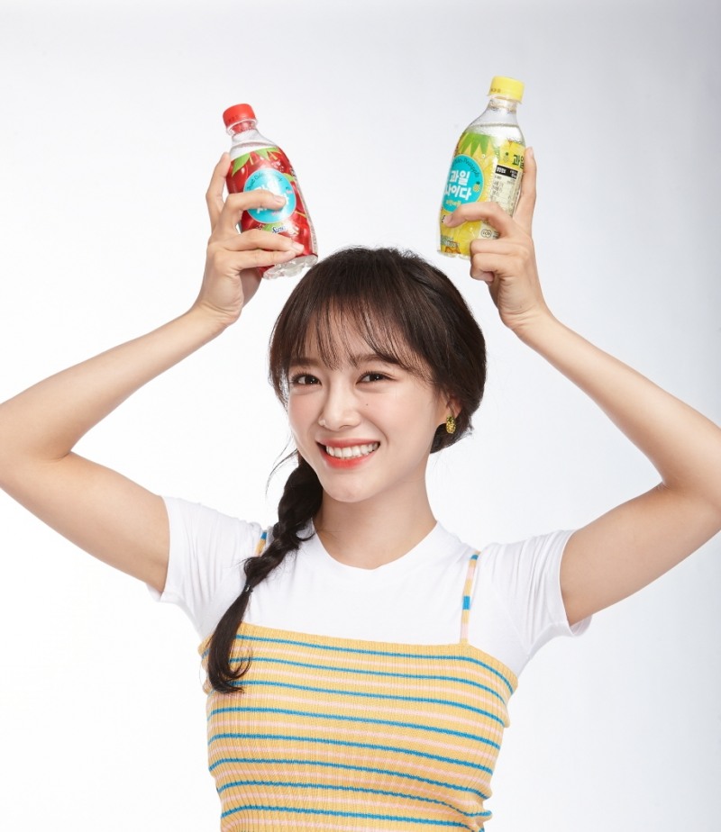 가수 겸 배우 세정 해태htb ‘과일사이다’ 모델로 선정