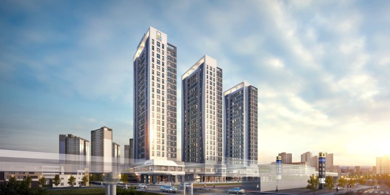 센텀 센트레빌 플래비뉴 투시도.