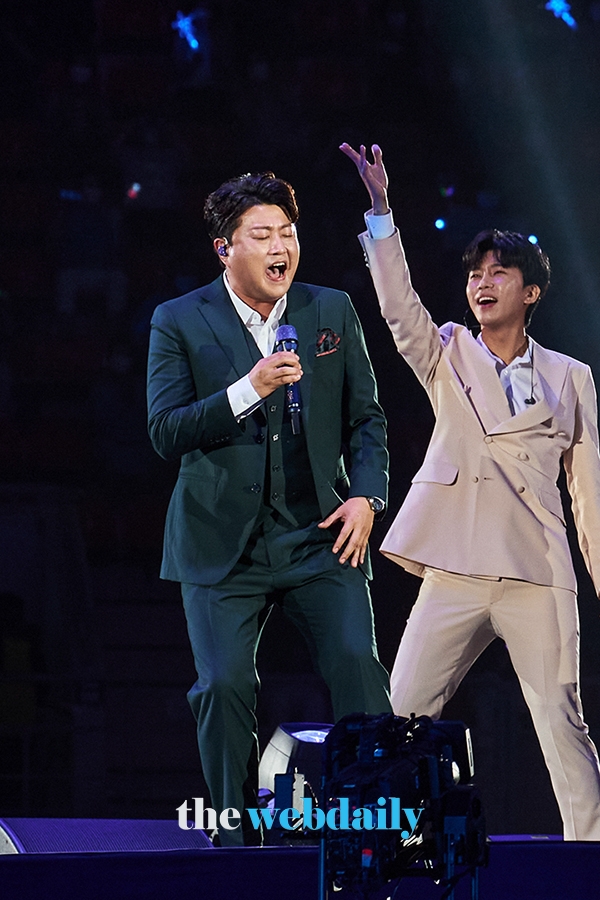 김호중, 미스터트롯 콘서트