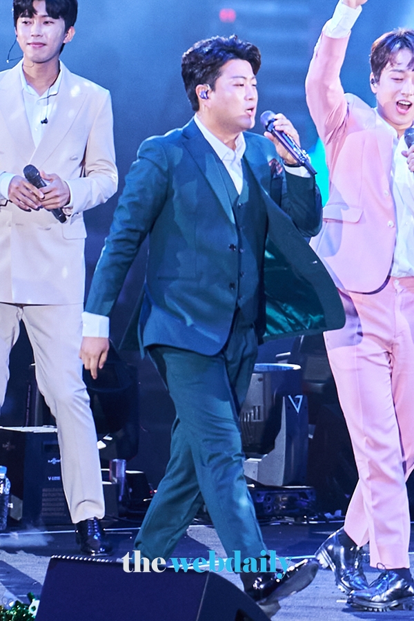 김호중, 미스터트롯 콘서트