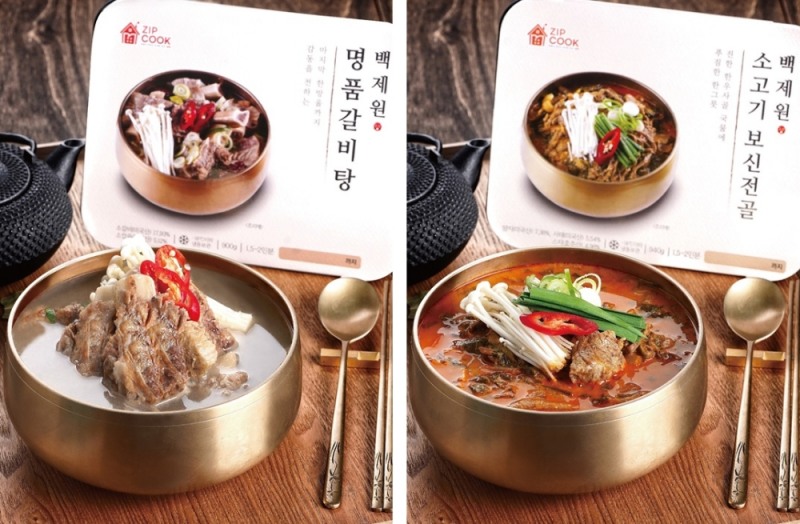 디딤, 백제원 메뉴 활용한 국탕류 RMR 제품 출시