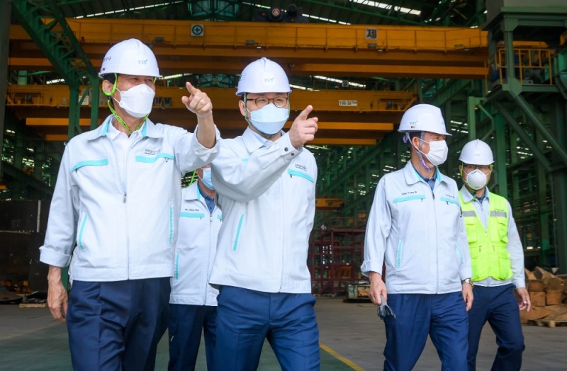 상상인선박기계, 120억 규모 대형 지지물 수출 계약