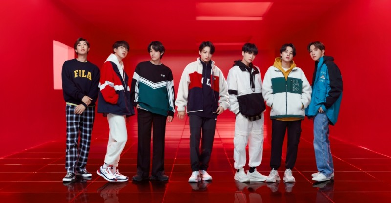 휠라(FILA), 방탄소년단과 함께한 ‘2020 가을 컬렉션’ 화보 공개