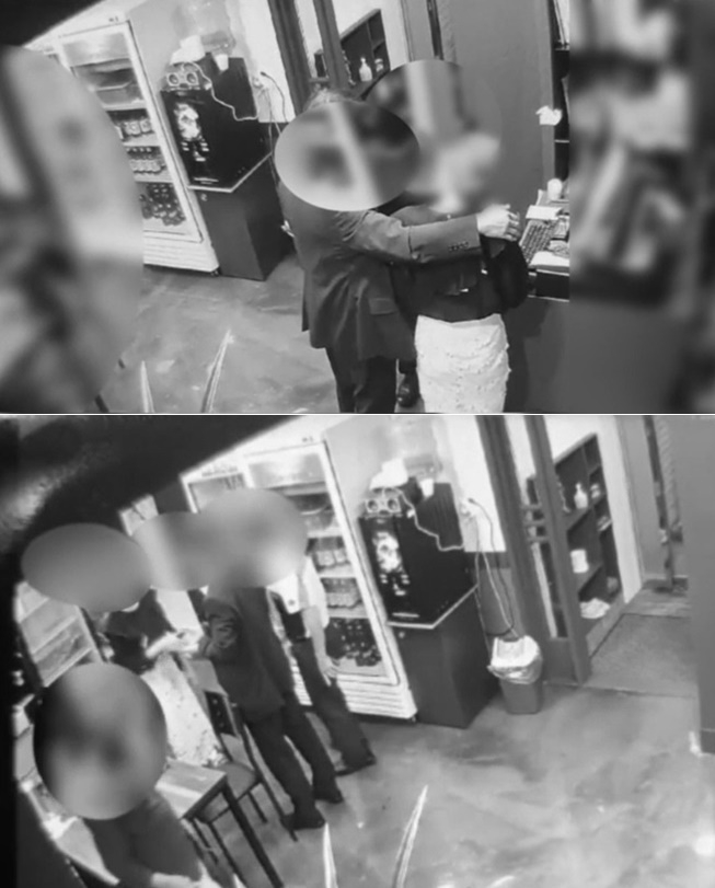 8월 5일자 더불어민주당 김모 시의원 영상 캡처.(제공=미래통합당부산시당)