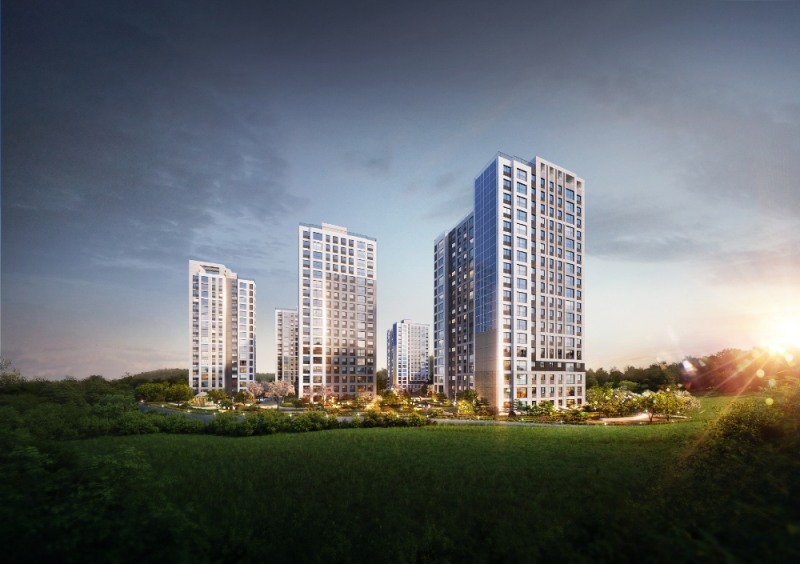 e편한세상 남양뉴타운 투시도