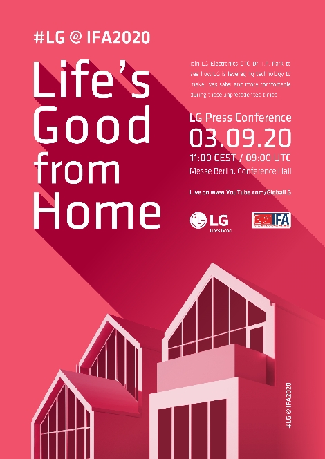 LG전자의 IFA2020 초청장 이미지. 사진=LG전자
